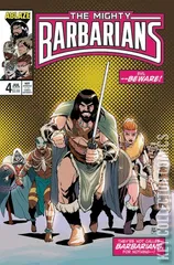 Variant Cover for Mighty Barbarians #4