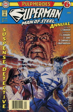 Variant Cover for Superman: The Man of Steel Annual #6