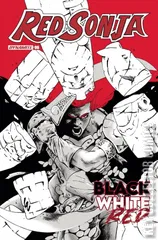Variant Cover for Red Sonja: Black, White, Red #6