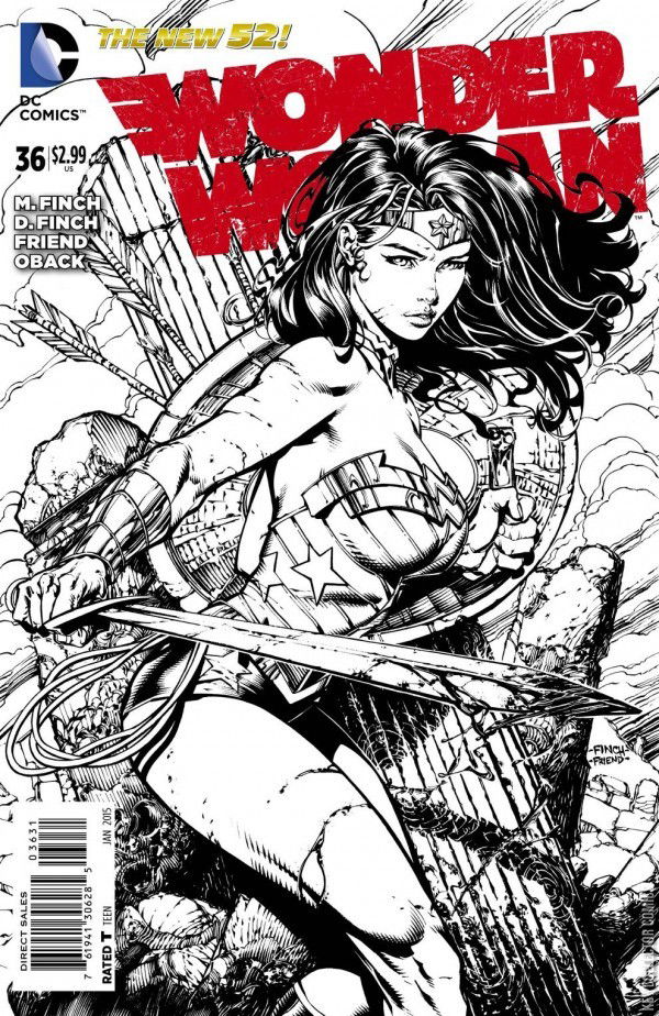 Variant Cover for Wonder Woman #36