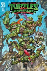 Variant Cover for Teenage Mutant Ninja Turtles 40th Anniversary Comics Celebration #1