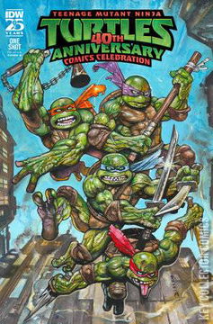 Variant Cover for Teenage Mutant Ninja Turtles 40th Anniversary Comics Celebration #1