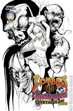 Variant Cover for Zombies vs. Cheerleaders Geektacular #1