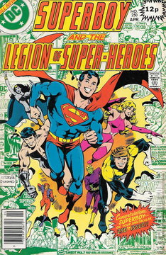 Variant Cover for Superboy and the Legion of Super-Heroes #250