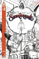 Variant Cover for Swordquest #3