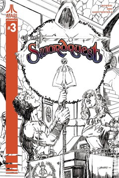 Variant Cover for Swordquest #3