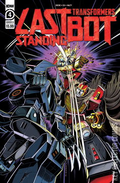 Variant Cover for Transformers: Last Bot Standing #4