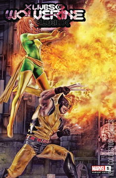 Variant Cover for X Lives of Wolverine #5