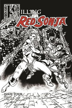Variant Cover for Killing Red Sonja #4