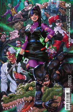 Variant Cover for Punchline: The Gotham Game #6