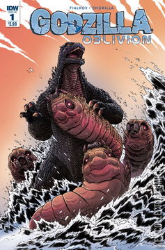 Variant Cover for Godzilla: Oblivion #1