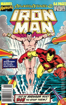 Variant Cover for Iron Man Annual #10