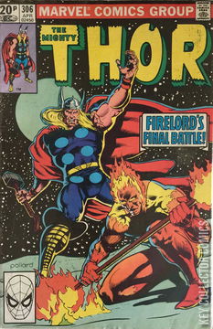 Variant Cover for Thor #306