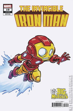 Variant Cover for Invincible Iron Man #19