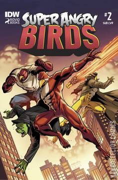 Variant Cover for Super Angry Birds #2
