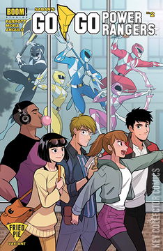 Variant Cover for Go Go Power Rangers #2