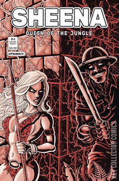 Variant Cover for Sheena, Queen of the Jungle #4