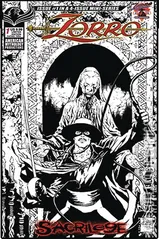 Variant Cover for Zorro Sacrilege #1
