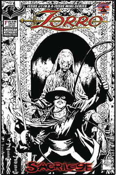 Variant Cover for Zorro Sacrilege #1