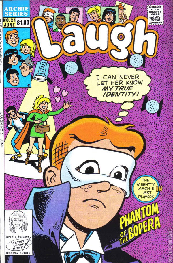 Laugh Comics #21 Published June 1990 | Key Collector Comics