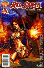 Variant Cover for Red Sonja #21