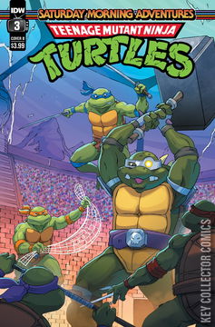 Variant Cover for Teenage Mutant Ninja Turtles: Saturday Morning Adventures #3