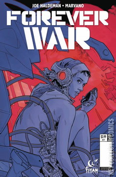 Variant Cover for The Forever War #4