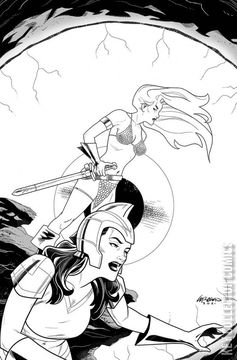 Variant Cover for Red Sonja: The Superpowers #3