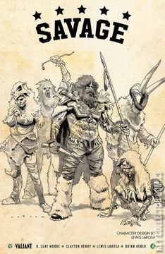 Variant Cover for Savage #4