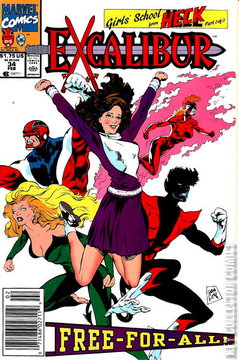 Variant Cover for Excalibur #34