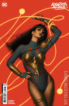Variant Cover for Amazons Attack #5