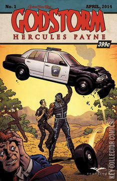 Variant Cover for Grimm Fairy Tales Presents: Godstorm - Hercules Payne #1