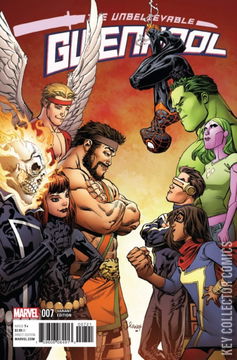 Variant Cover for Unbelievable Gwenpool #7