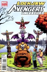 Variant Cover for Lockjaw and the Pet Avengers Unleashed #1