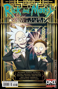 Variant Cover for Rick and Morty #100