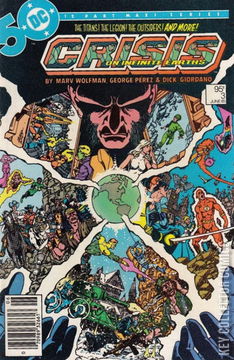 Variant Cover for Crisis on Infinite Earths #3