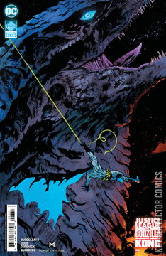 Variant Cover for Justice League vs. Godzilla vs. Kong #6