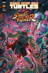 Cover for Teenage Mutant Ninja Turtles vs. Street Fighter #4