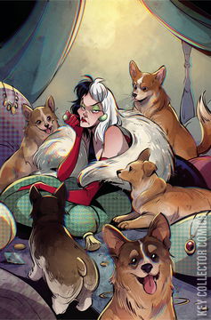Variant Cover for Disney Villains: Cruella De Vil #4