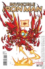 Variant Cover for Invincible Iron Man #1