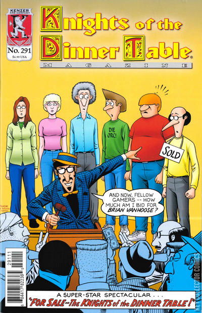 Cover art for Knights of the Dinner Table #291