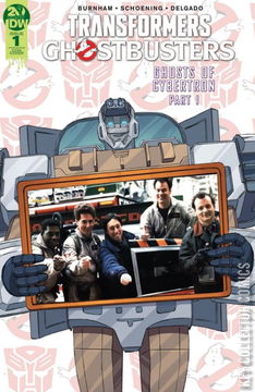 Variant Cover for Transformers / Ghostbusters #1
