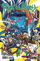 Cover for Rick and Morty: Crisis on C-137 #4