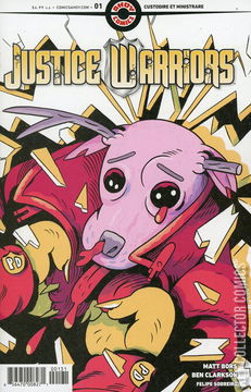 Variant Cover for Justice Warriors #1