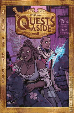 Variant Cover for Quests Aside #4