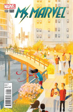 Variant Cover for Ms. Marvel #15