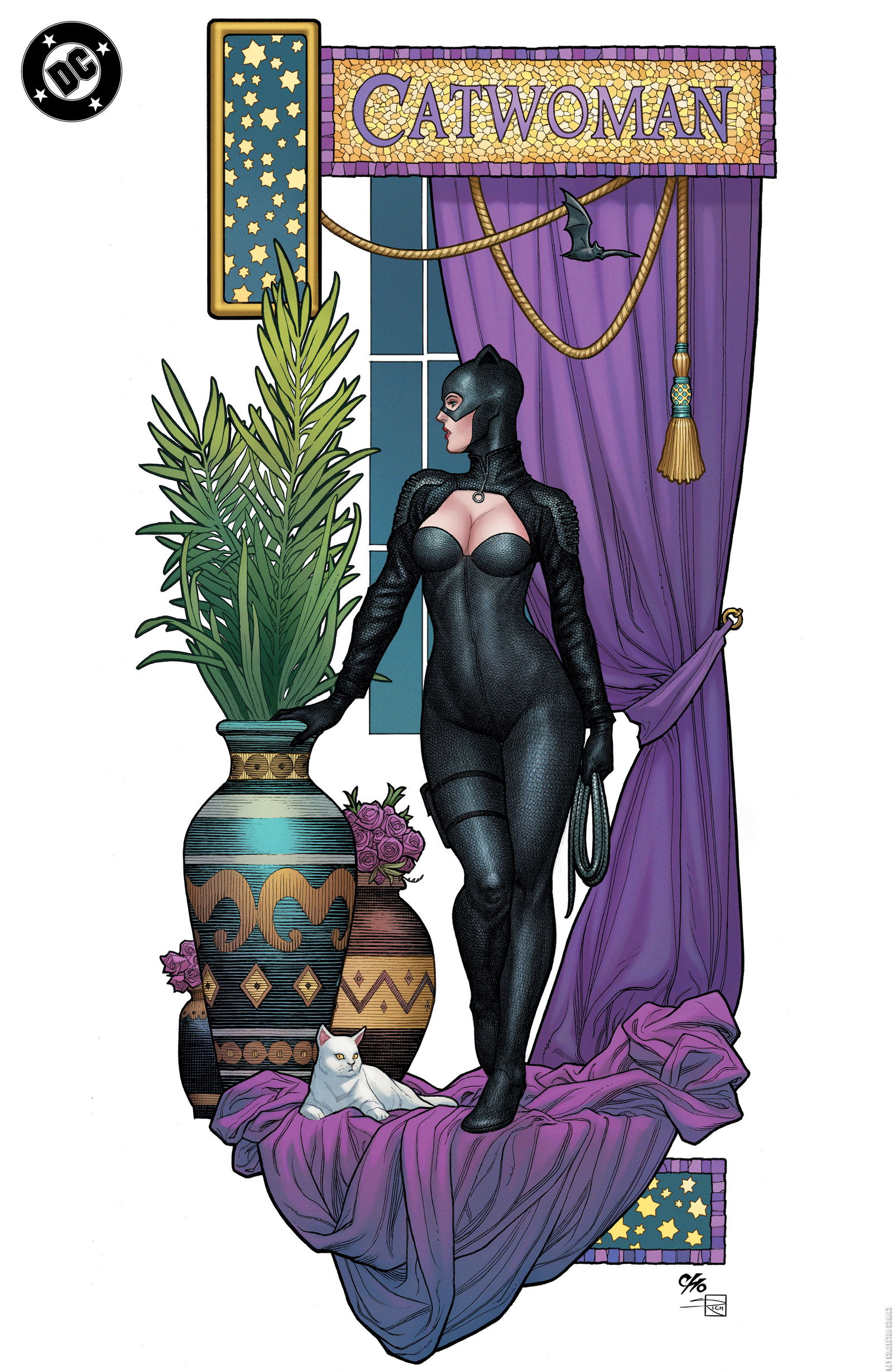 Variant Cover for Catwoman #73