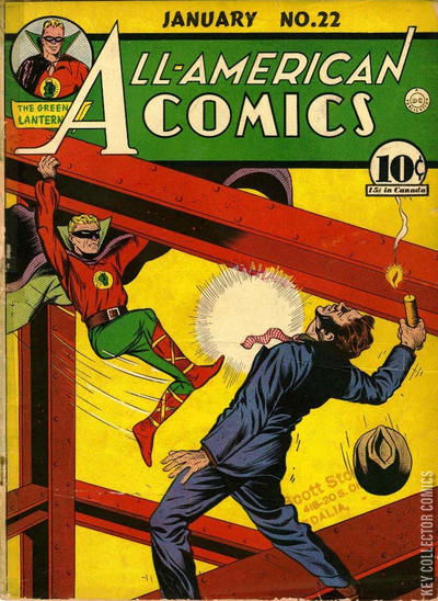 Cover art for All-American Comics #22 