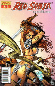 Variant Cover for Red Sonja #16