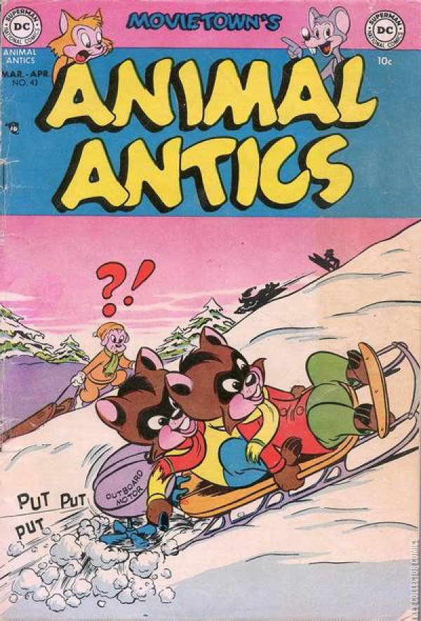 Animal Antics #43 Published January 1953 | Key Collecto